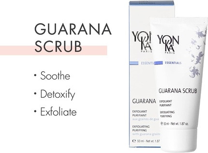 Exfoliator Yon-Ka Guarana Scrub Gentle Facial Exfoliator and Detoxifying Scrub
