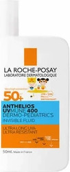 Fluid La Roche-Posay Anthelios Uvmune 400 Unsichtbarer Sonnenschutz Für Kinder