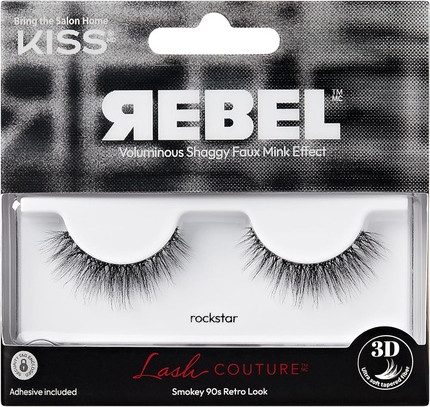 False Eyelashes Kiss The Sky Lash Couture Rebel Collection Rockstar