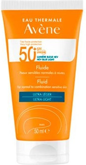 Avene Fluid Ultra Light Fluid LSF 50 Für Gesicht und Hals