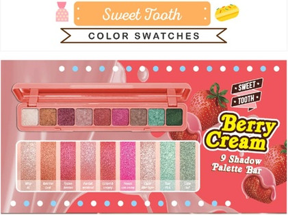 Eyeshadow Palette J.Cat Beauty Sweet Tooth