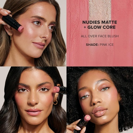 Blush Nudestix Nudies Matte + Glow