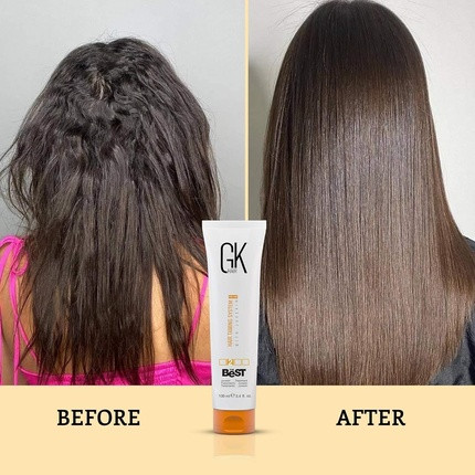 Keratin Haarbehandlung GK Hair The Best Smoothing Keratin Haarbehandlung
