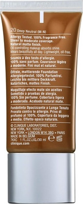 Foundation Clinique Stay-Matte Ölfreie Make-up Foundation