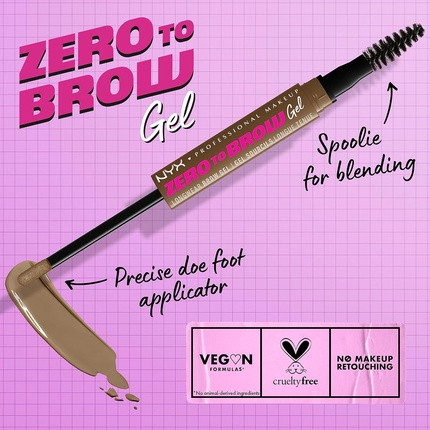 Liquid Eyebrow Gel NYX Professional Makeup