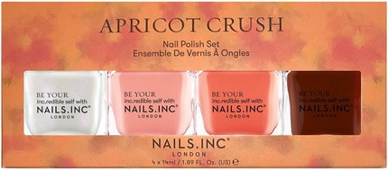 Nail Polish Set Nails Inc Apricot Crush