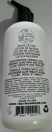 Shave Lotion 18.21 Man Made Spiced Vanilla