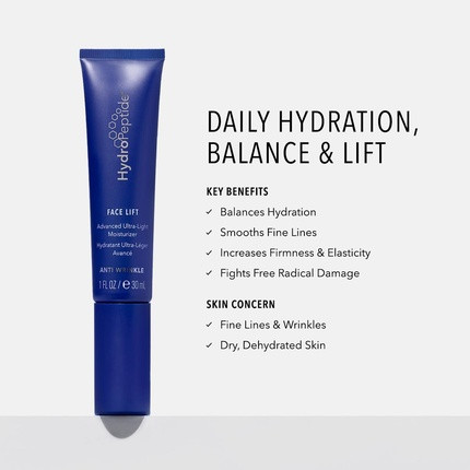 Feuchtigkeitscreme Hydropeptide Face Lift Advanced Ultra-Light