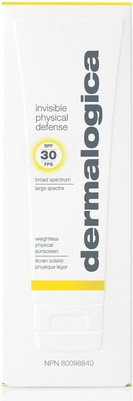 Sunscreen Moisturizer Dermalogica Invisible Physical Defense