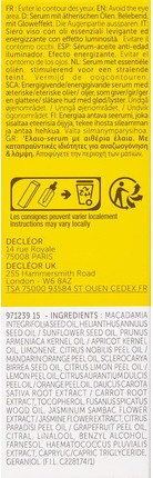 Сыворотка Decleor Green Mandarin Aromessence