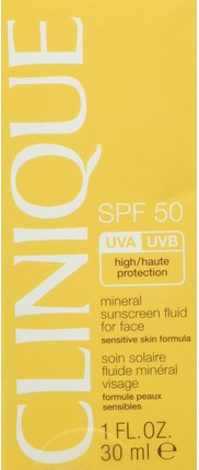 Sunscreen Fluid Clinique Mineral Sunscreen Fluid Spf50