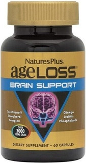 Капсулы Nature's Plus AgeLoss Поддержка Мозга