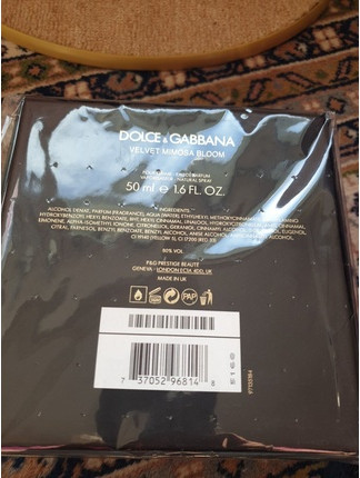 Eau De Parfum Dolce Gabbana Velvet Mimosa Bloom