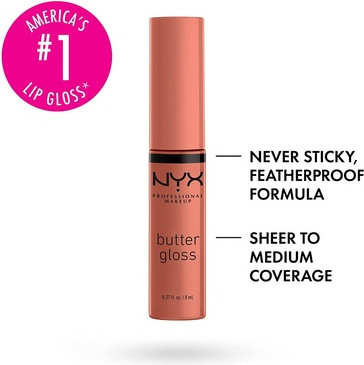Lip Gloss NYX Professional Makeup Butter Gloss