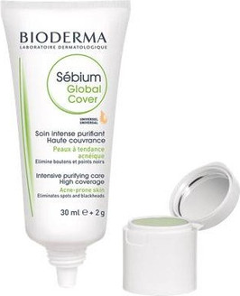 Intensive Reinigungscreme mit hoher Deckkraft Bioderma Sebium Global Cover