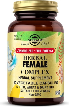 Vegetable Capsules Solgar Herbal Female Complex