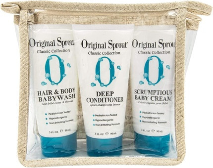 Trio Hair & Body Wash, Conditioner & Baby Cream Original Sprout