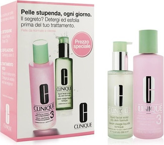 Gesichtsreinigung Clinique 3 Step Clarifying Lotion 3 mit Gesichtsseife