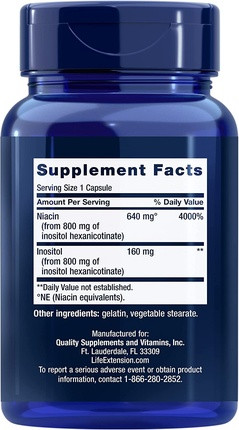 No-Flush Niacin Life Extension
