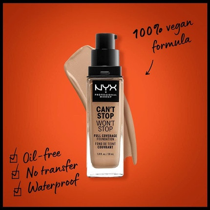 Foundation NYX Can't Stop Won't Stop