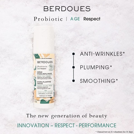 Gesichtscreme Berdoues Age Respect Hydra Plumping Cream