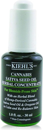 Facial Oil Kiehl's Cannabis Sativa Seed Oil Herbal Concentrate