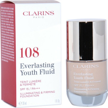 Foundation Clarins Everlasting Youth Fluid Illuminating Firming Foundation