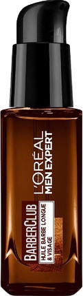 Oil L'Oreal Professional for Men Expert BarberClub Long Beard and Face Oil