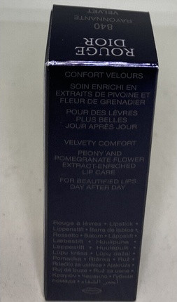 Lippenstift Christian Dior Couture Colour Velvet Lipstick