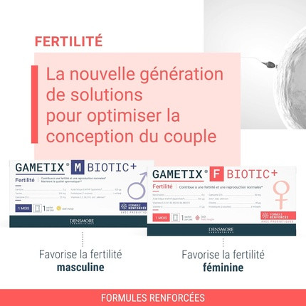 Vitamin Serum Densmore Gametix F Biotic Formula mit Probiotika für weibliche Fruchtbarkeit