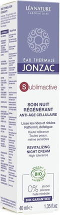 Nachtcreme Eau Thermale Jonzac Organic Sublimactive Cellular Anti-Aging Nachtcreme