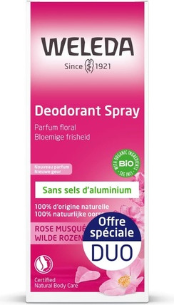 Deodorant Spray Weleda Rose