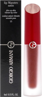 Lipstick GIORGIO ARMANI Lip Maestro Satin Long-Lasting Lipstick