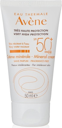 Avene Physikalische Sonnencreme LSF 50 für empfindliche Haut