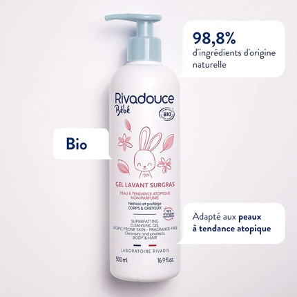 Superfatting Cleansing Gel Rivadouce
