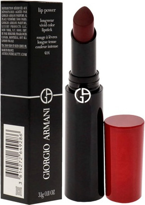Lipstick Giorgio Armani Lip Power Longwear Vivid Color Lipstick