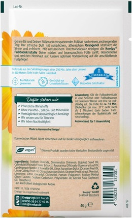 Кристаллы для ванночек для ног Kneipp