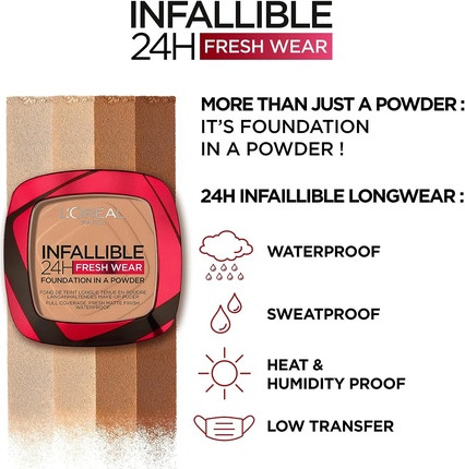 Foundation in a Powder L'Oreal Professional Infallible 24H Fresh Wear