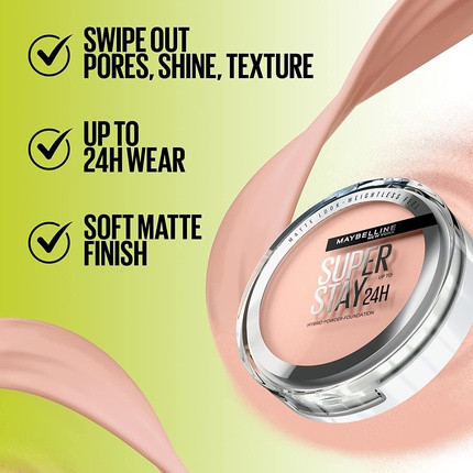 Powder Foundation Maybelline SuperStay 24H Hybrid