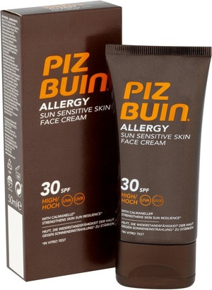 Face Sun Protection Cream Piz Buin Allergy