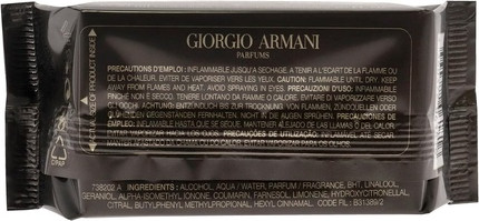 Eau de Toilette Giorgio Armani Homme
