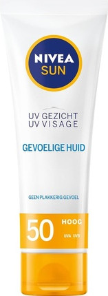 Sun Cream Nivea Sensitive Face Sun Cream SPF50+