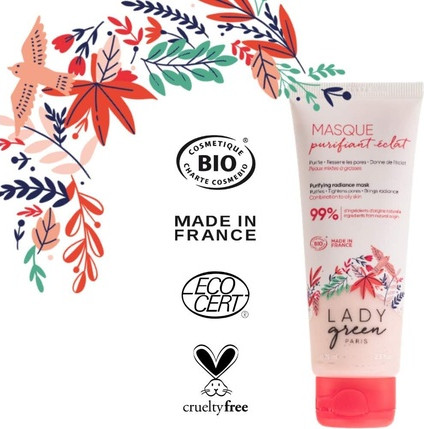 Purifying Mask Lady Green Pause Radieuse