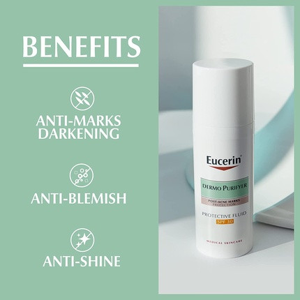 Защитная флюид Eucerin Dermopurifyer SPF 30