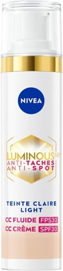 Fluid Nivea Luminous CC Fluid 3-in-1 Aufhellender Teint LSF30