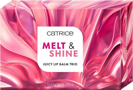 Lip Balm Trio Catrice Melt & Shine Juicy Lip Balm