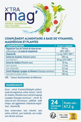 Nahrungsergänzungsmittel Phyto Actif Phyto-Actif X'Tra Mag Stress & Vitality