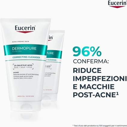 Reinigendes Gel Eucerin Dermopure Clinical Triple Action