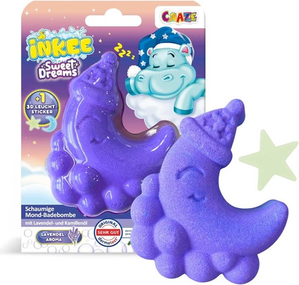 Bath Bomb Inkee Foamy Moon Sweet Dream