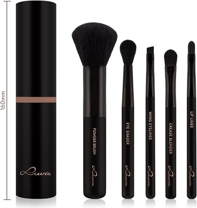 Brush Set Luvia Espresso
